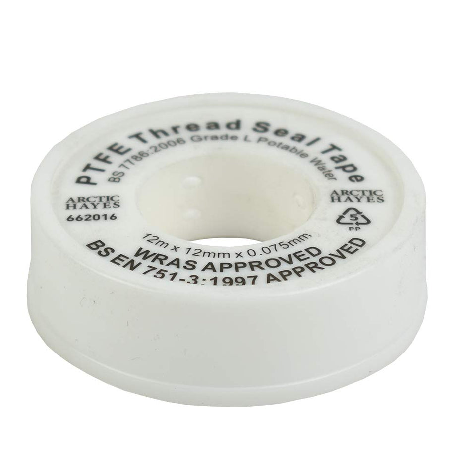 10 x Arctic Hayes Standard PTFE Tape, 10 x 12 Meter Length