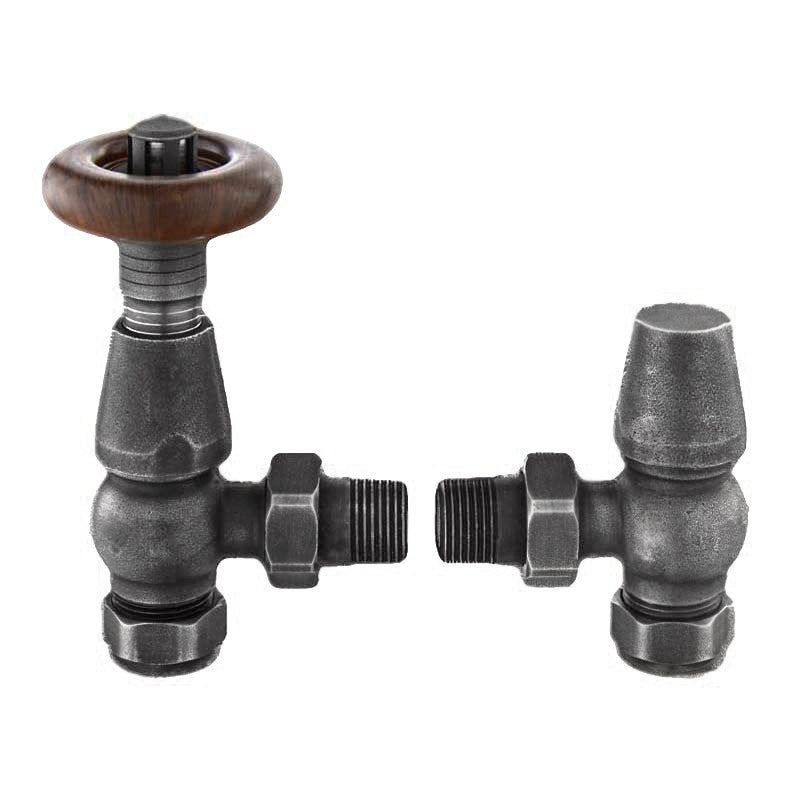 Traditional Radiator Valves - Thermostatic TRVs 1/2" x 15mm Metal Head