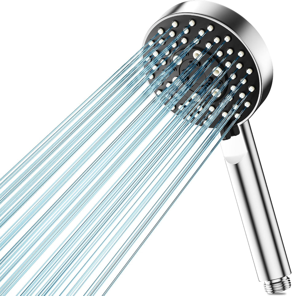 High Pressure Shower Head with 5 Spray Modes(Only Shower Head)