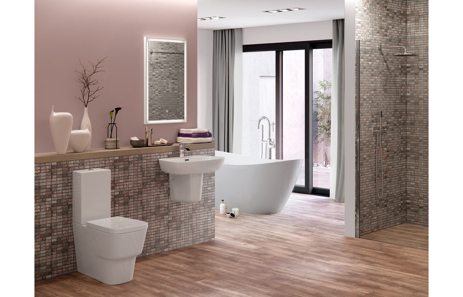 Back To Wall Toilet WC & Soft Close Seat