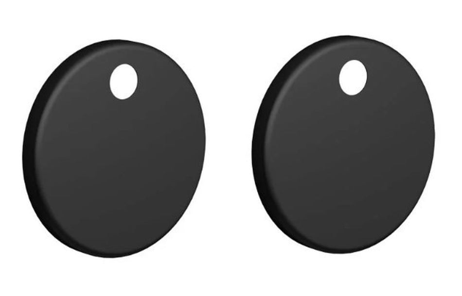 Toilet Seat Cover Caps - Matt Black