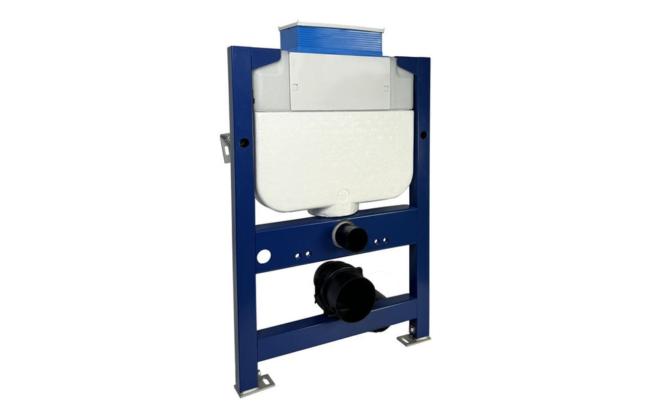 Low Height WC Frame with Slim Dual Flush Cistern – Adjustable, Durable & WRAS Approved