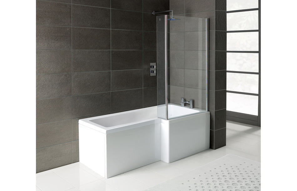 L-Shape Single End 1700x700-850x410mm 0TH Bath Only (RH)