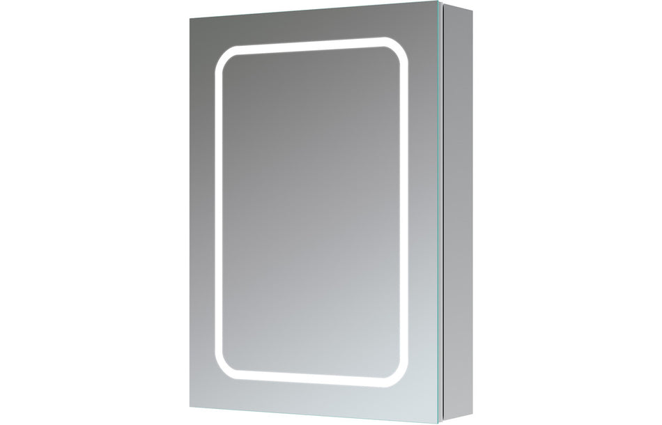 Reeka 500mm 1 Door Front-Lit LED Mirror Cabinet