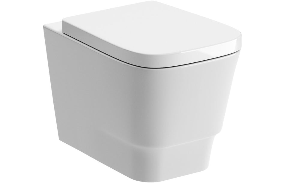 Emeris Wall Hung WC & Soft Close Seat