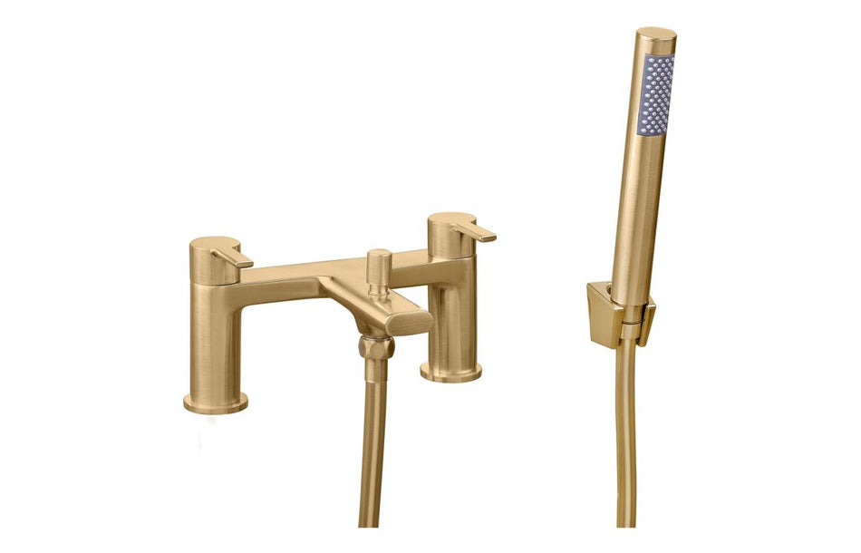 Avola Bath/Shower Mixer - Brushed Brass