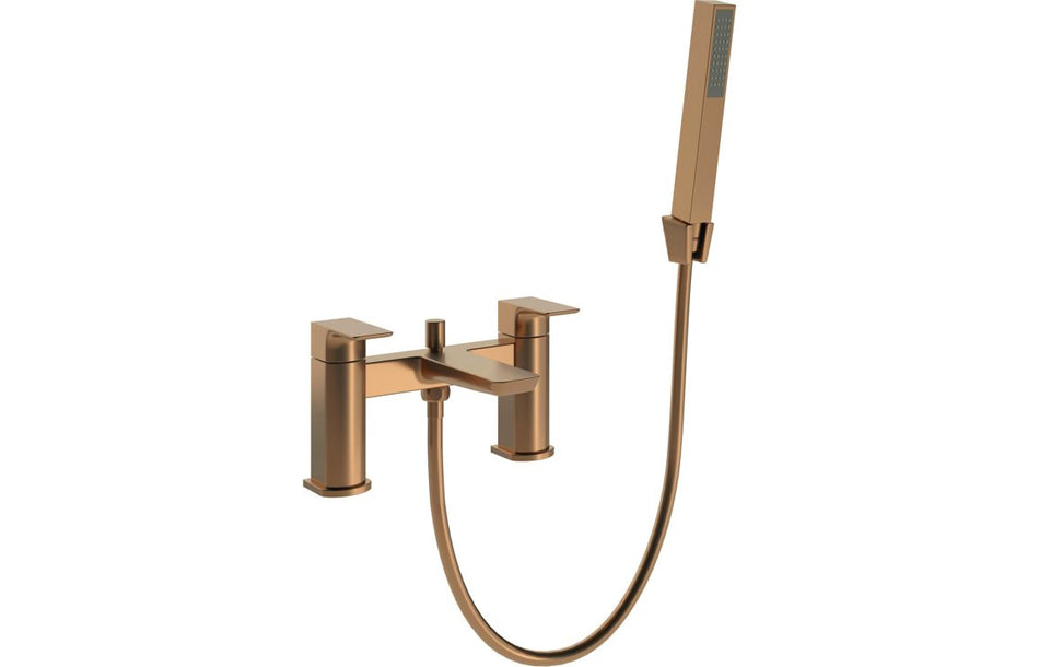 Bario Bath/Shower Mixer - Brushed Bronze