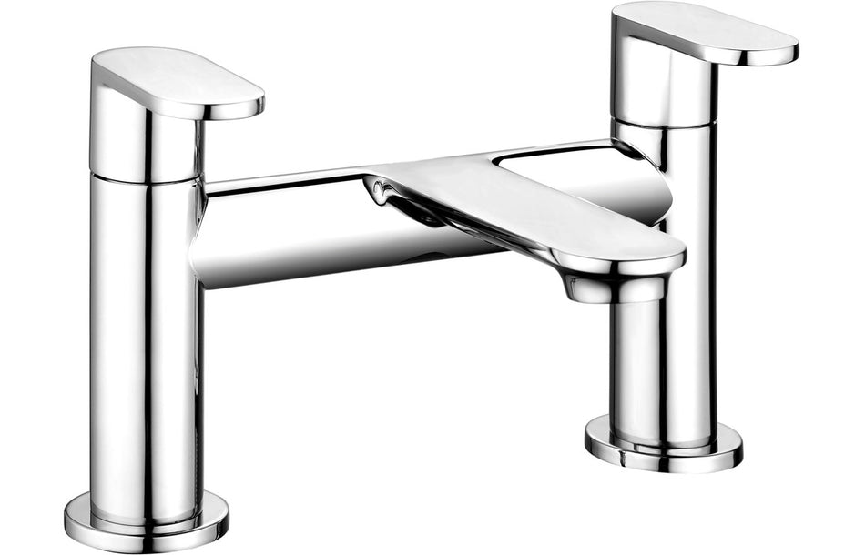 Loira Bath Filler - Chrome