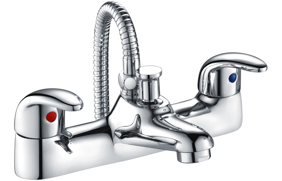 Nirola Low Pressure Bath/Shower Mixer - Chrome