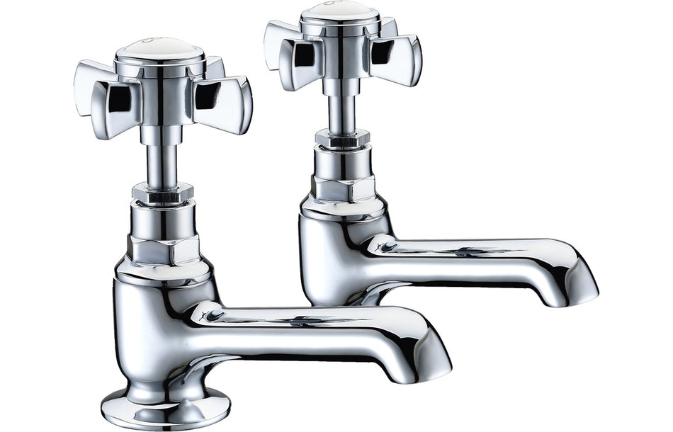 Borden Bath Taps - Chrome