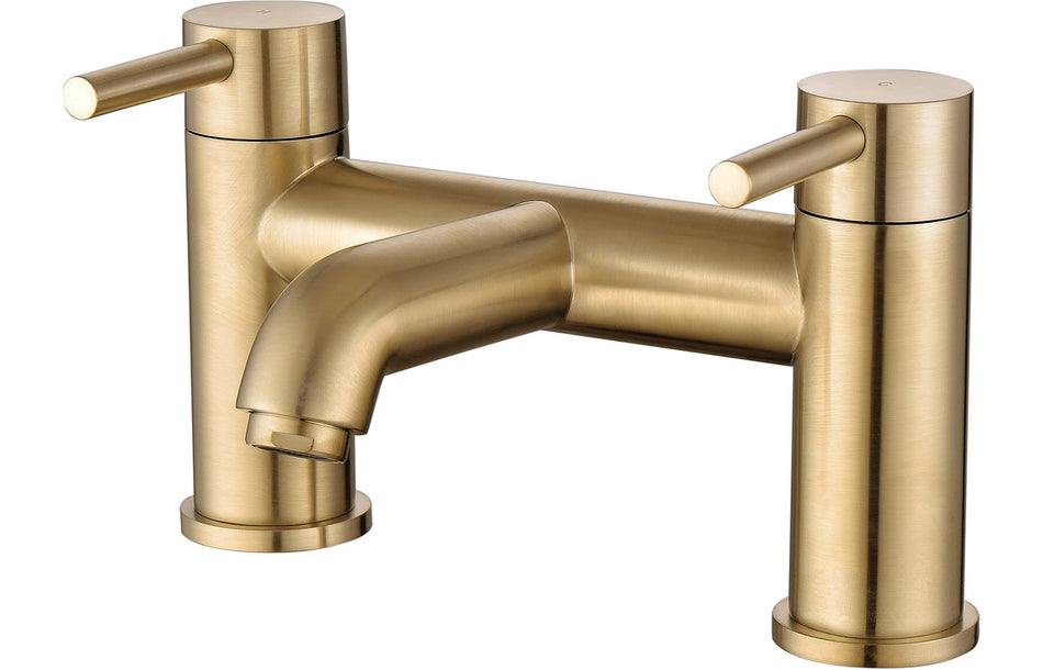 Pescera Bath Filler - Brushed Brass