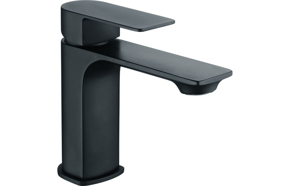 Belona Basin Mixer & Waste - Matt Black