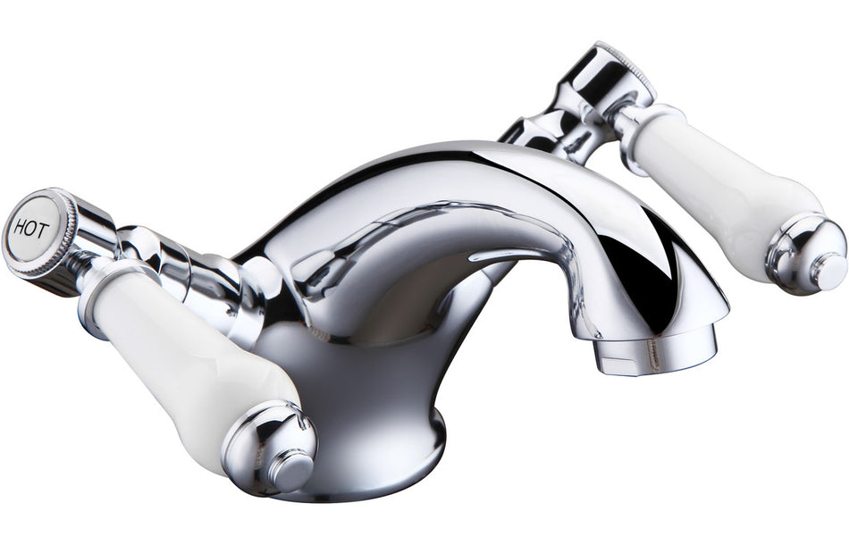 Milom Basin Mixer - Chrome