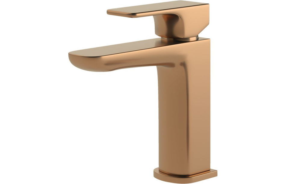 Bario Basin Mixer & Waste - Brushed Bronze