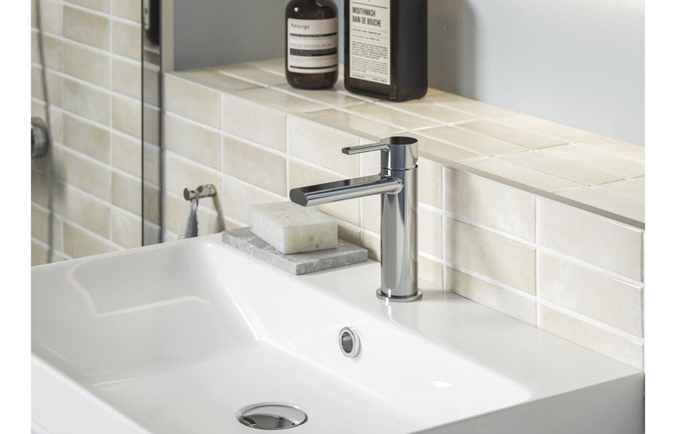 Avola Bath Filler - Chrome