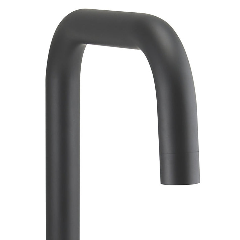 HIGHLIFE BATHROOMS Best Kitchen Mixer Tap DON 2 x Lever Sink Mixer Matt Black
