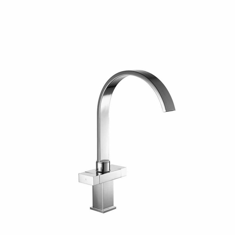 Kartell Dual Lever Kitchen Sink Mixer Tap Squared