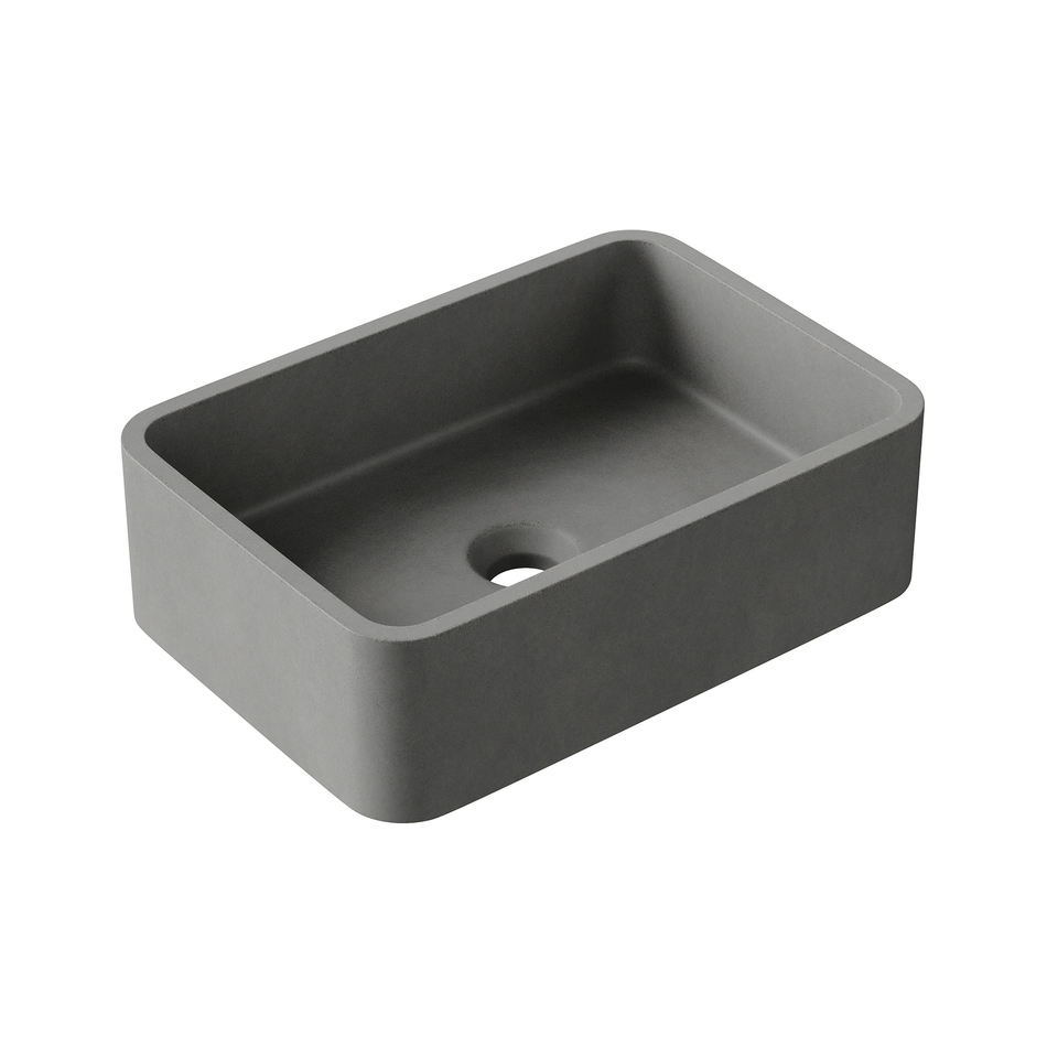 HiB Concrete Vessel Basin - Stunning  Concrete Grey Finish for Modern Bathrooms