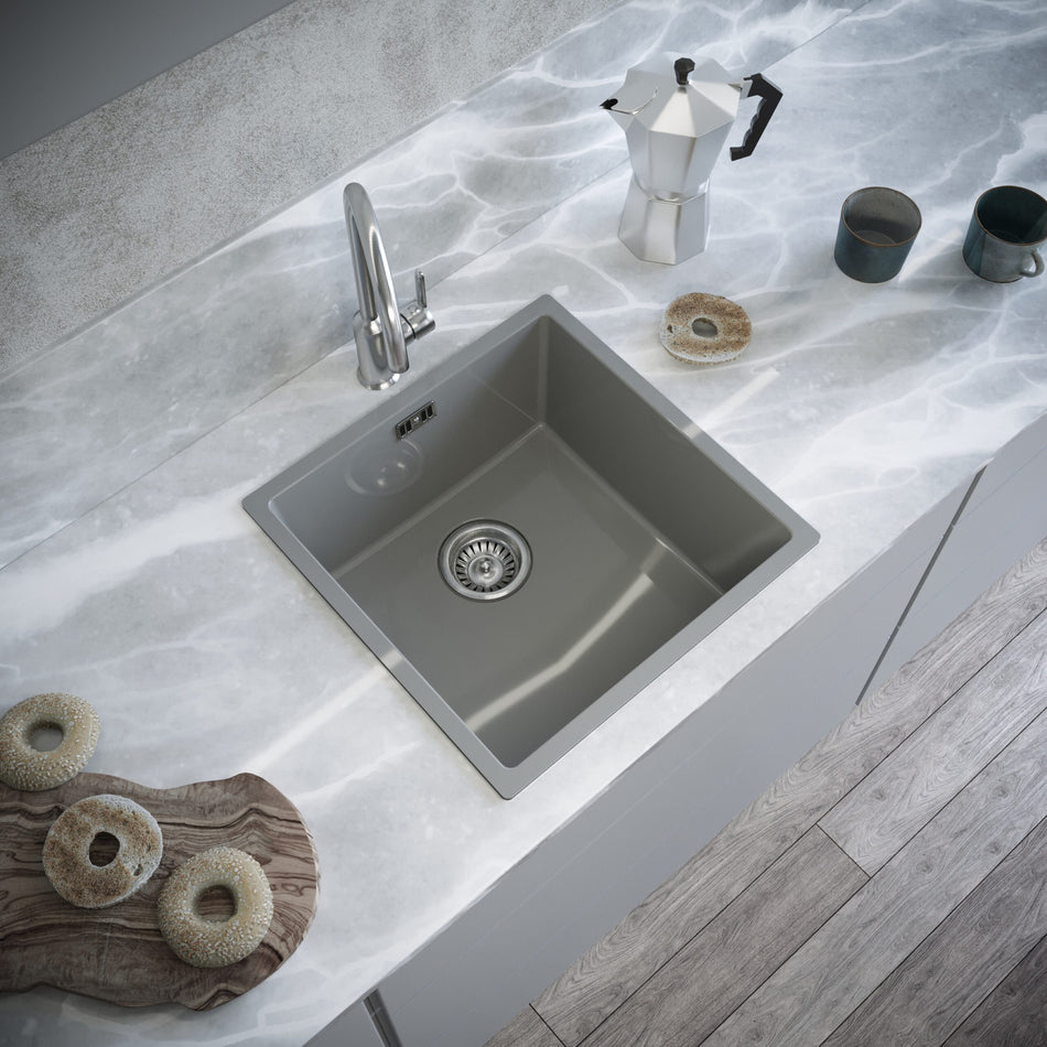 Kitchen Sink Single Bowl - Glass Reinforced Plastic