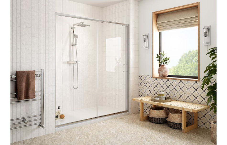 Classix Easy-Fit Sliding Door - Chrome