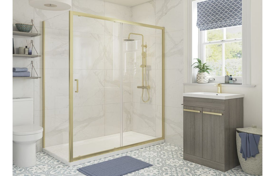 Classix Side Panel - Brushed Brass