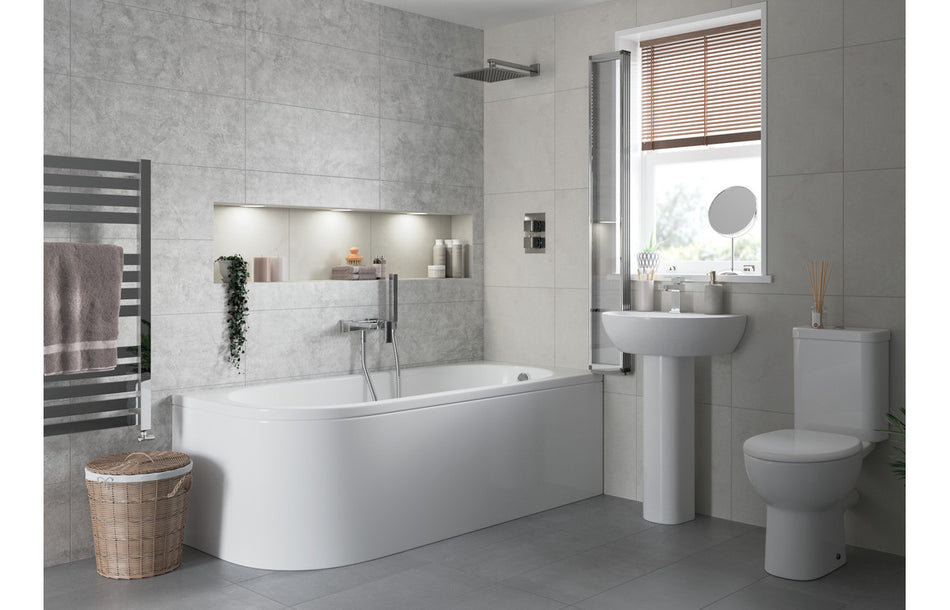 Back To Wall Toilet WC & Soft Close Seat