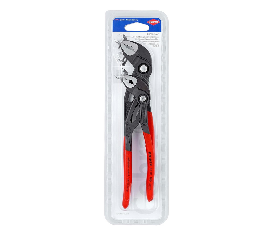 Knipex Set of pliers (self-service card/blister) 00 31 20 V01