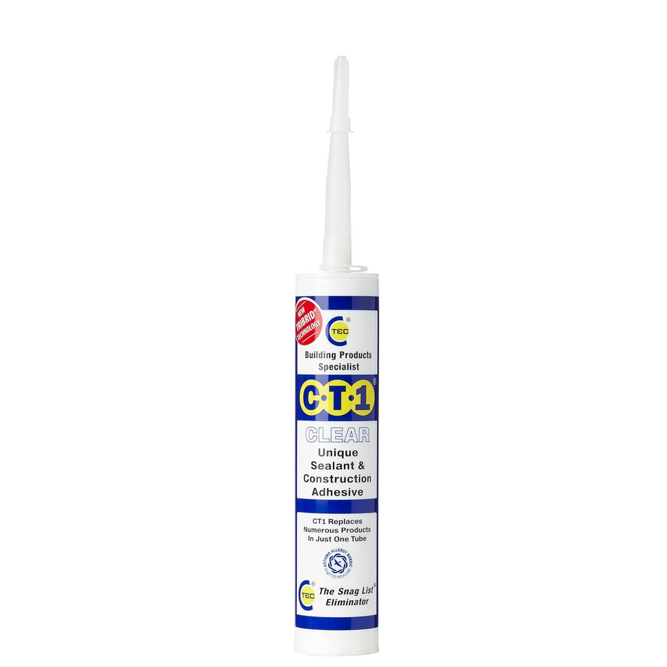 CT1 - Multi-Purpose Sealant & Adhesive - Bathroom, Shower & Window Sealant