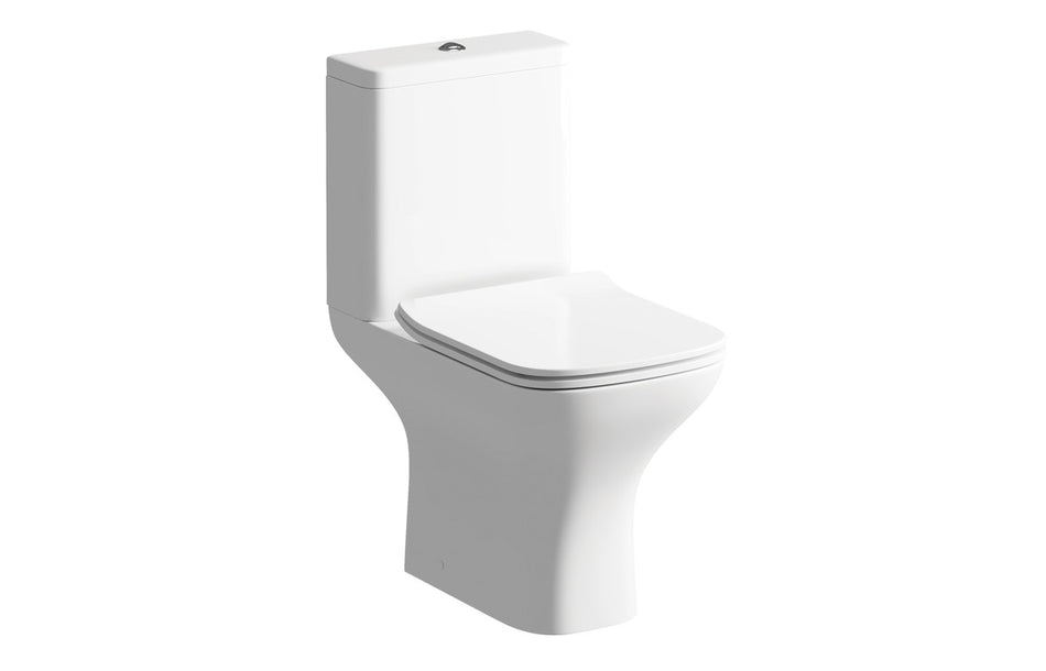 Soft Close Toilet Seat - White