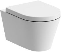 Celanto Rimless Wall Hung WC & Soft Close Seat