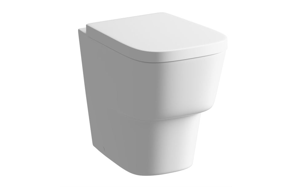 Back To Wall Toilet WC & Soft Close Seat