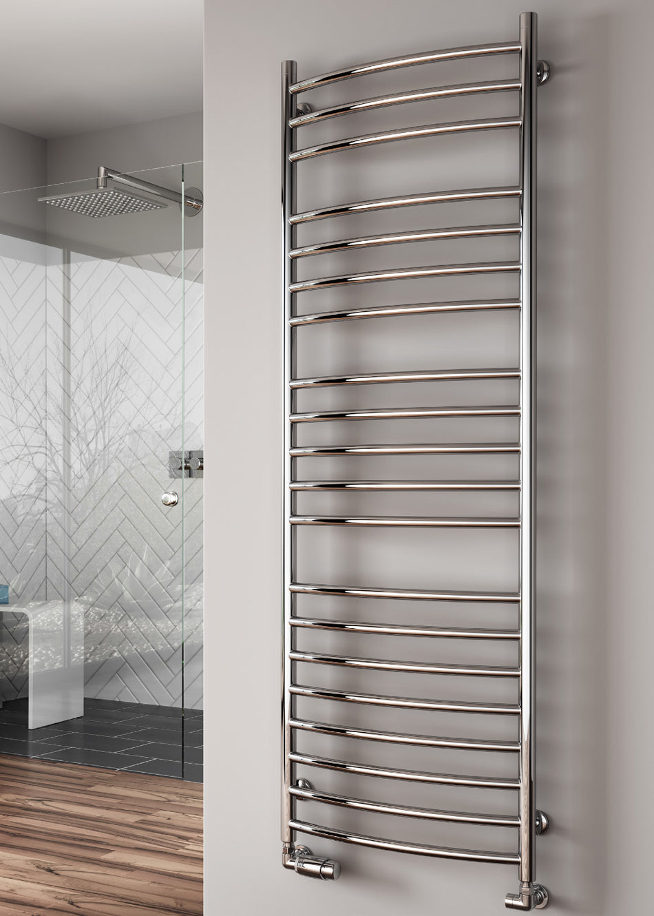 Reina Eos Stainless Steel Towel Radiator