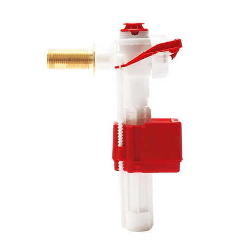 Fluidmaster PRO75B PRO Side Entry Fill Valve with 1/2″ Heavy Duty Brass Shank, White, 1/2-Inch