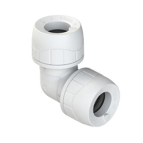 PB115 15mm PolyPlumb Elbow – Quick-Fit Polybutylene Fittings for Hot & Cold Water & Heating
