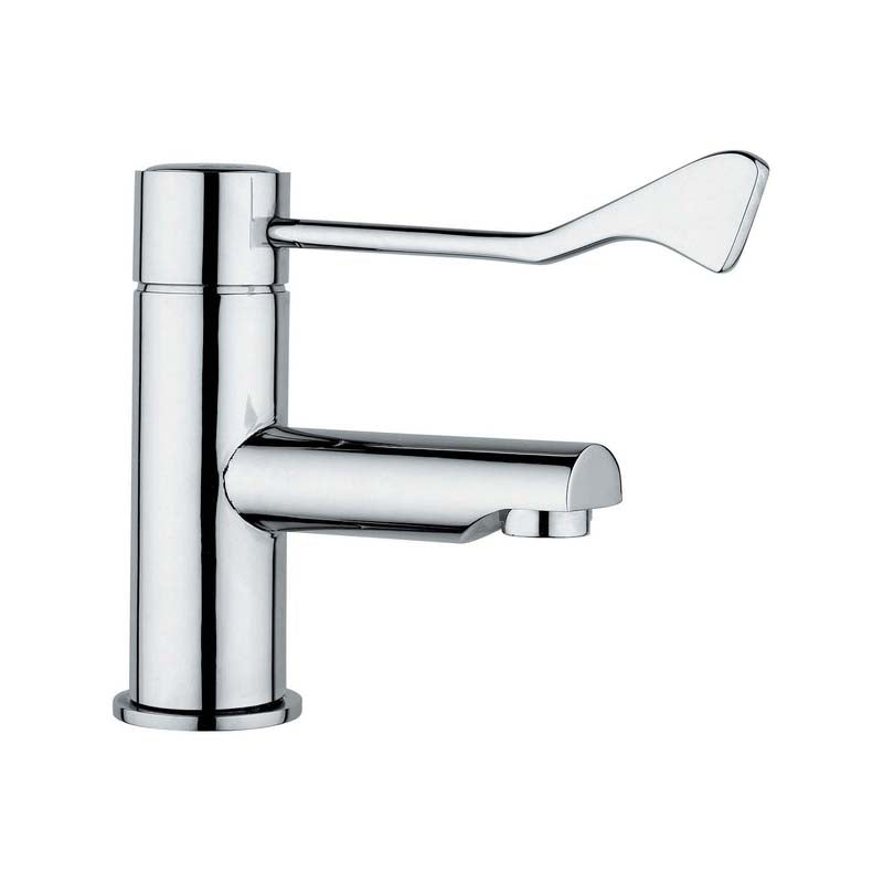 SEQUENTIAL LEVER OPERATED CONTEMPARY BASIN MIXER TAP FLEXIBLE TAILS