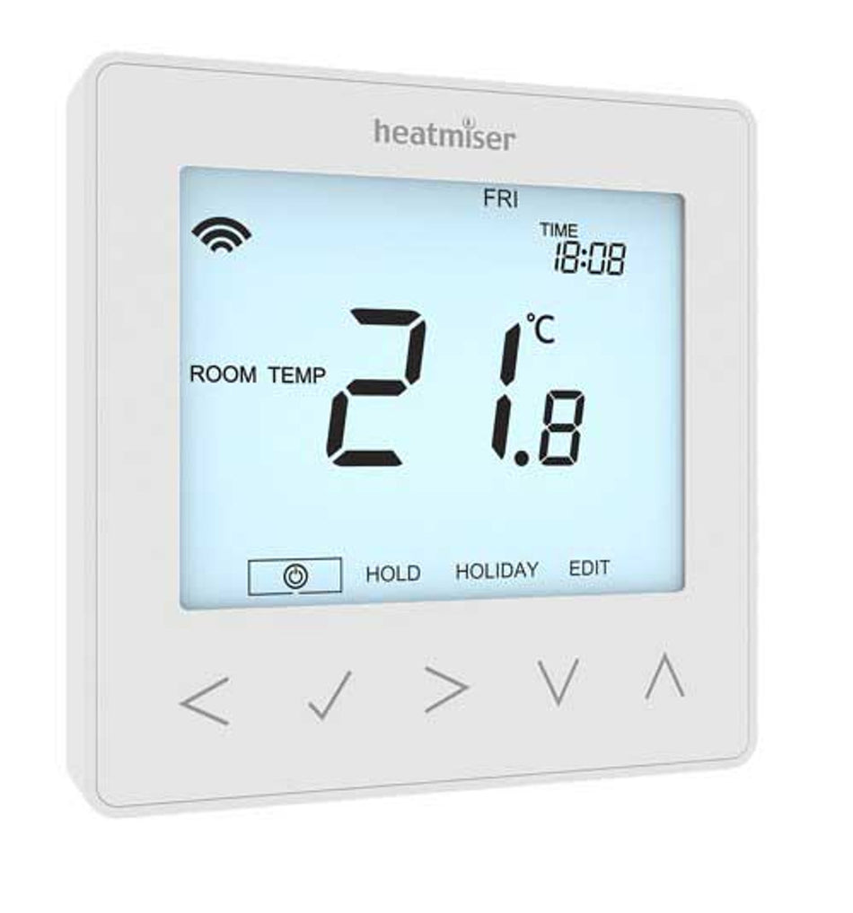 Heatmiser NeoStat v2 230V WHITE Programmable Smart Thermostat